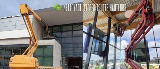 Maximisez votre image et la clarté de vos locaux avec le nettoyage de vitres toutes hauteurs